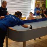 La barese Chiara Di Liddo durante una fase di attacco nel campionato mondiale di Showdown con la nazionale italiana